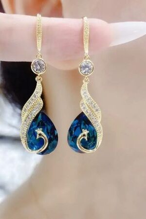 Blue Stone Earrings