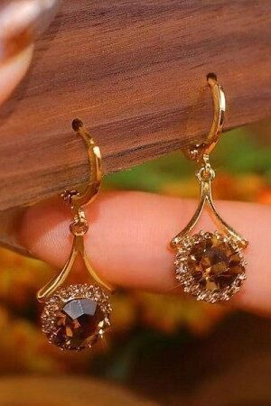 Crystal Vintage Earrings-126